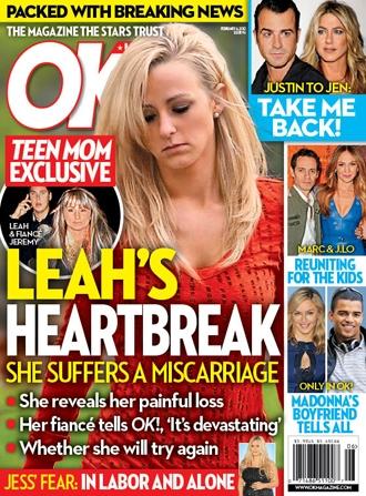 Leah Messer Miscarriage