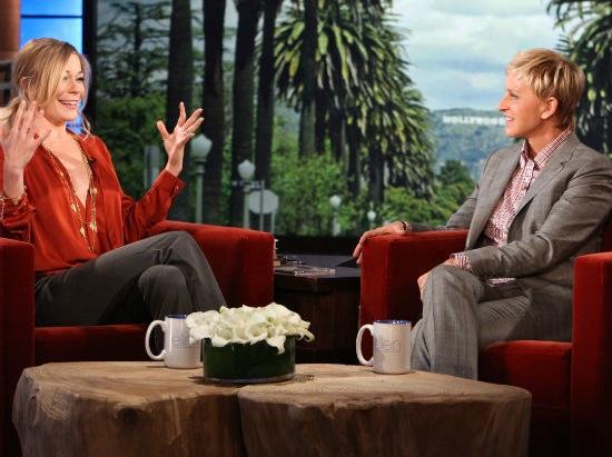 LeAnn Rimes and Ellen DeGeneres