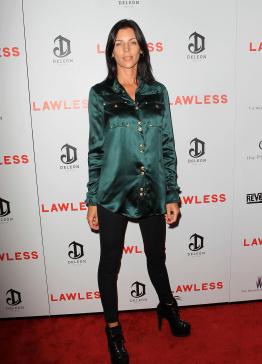 Liberty Ross on the Lawless Red Carpet