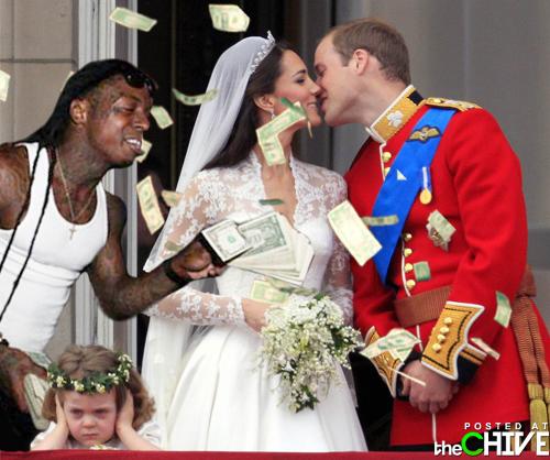 Lil Wayne at the Royal Wedding