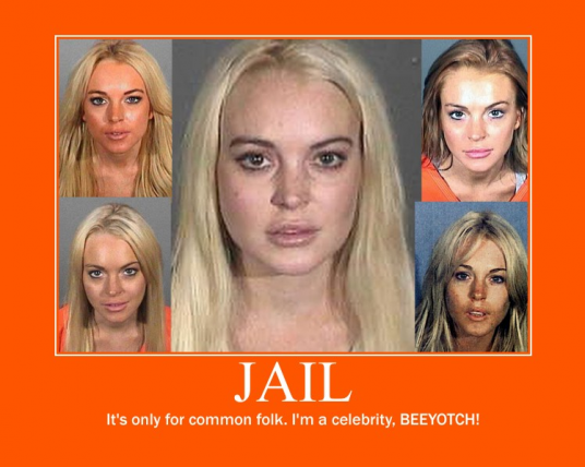 Lindsay Lohan Motivational Poster