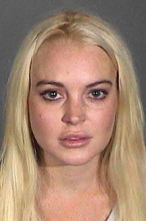 Lindsay Lohan Mug Shot (New)