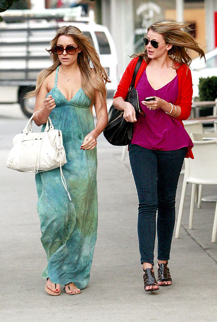 Lauren Conrad Out And About. Lo Bosworth, Lauren Conrad