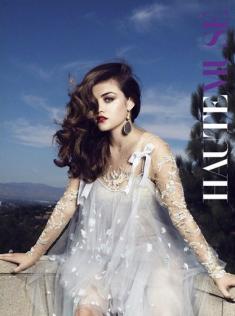 Lucy Hale in HauteMuse