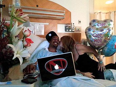 Mariah and Nick in the Hospital
