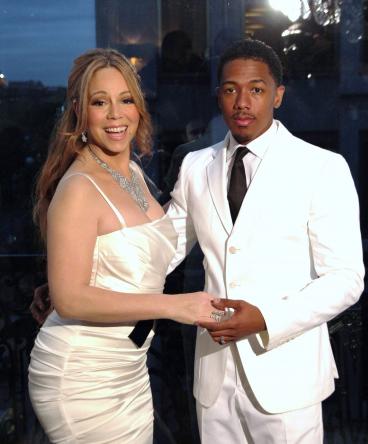 Mariah Carey and Nick Cannon in Paris