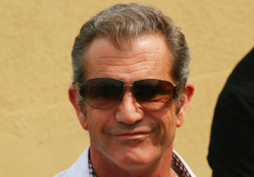 Mel Gibson Smirks