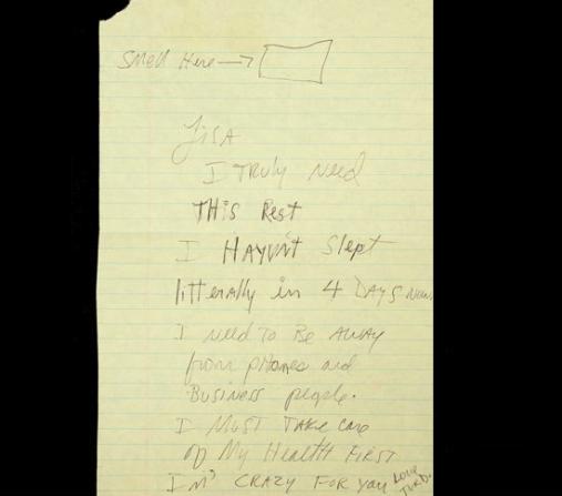 Michael Jackson Letter to Lisa Marie Presley: Revealed, Removed From Auction » Celebrity Gossip