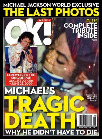 Michael Jackson OK! Cover