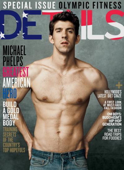 Michael Phelps Details Cover