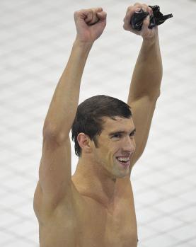 Michael Phelps in London