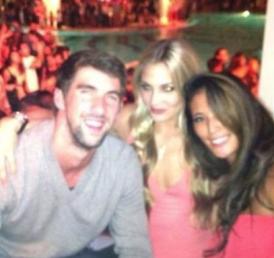 Michael Phelps, Megan Rossee Pic