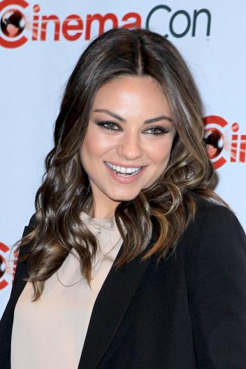 Mila Kunis at CineCon Kunis responded to the rumors that she's dating 
