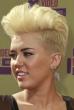 Miley Cyrus Blonde Hairstyle