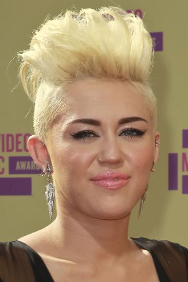 Miley Cyrus Mohawk