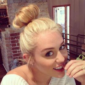 Miley Cyrus, New Hair