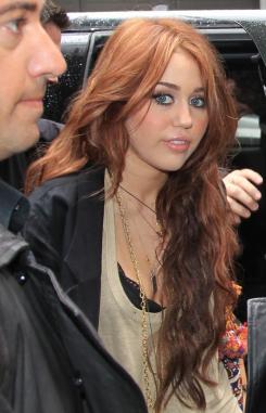 Miley in Public