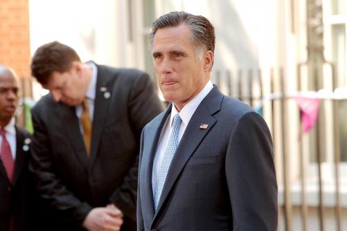 Mitt Romney in London