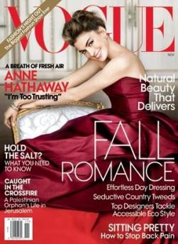 New Anne Hathaway Vogue Cover