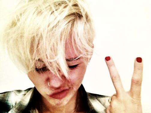 New Look for Miley Cyrus