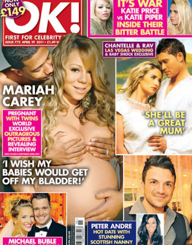 Nick Cannon and Pregnant Mariah Carey