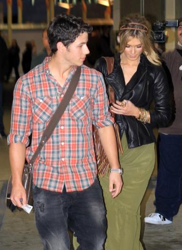 Nick Jonas and Delta Goodrem