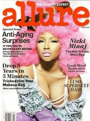 Nicki Minaj Allure Cover