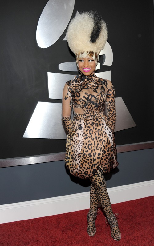 Nicki Minaj Grammys Outfit 2011. Nicki Minaj at the Grammys
