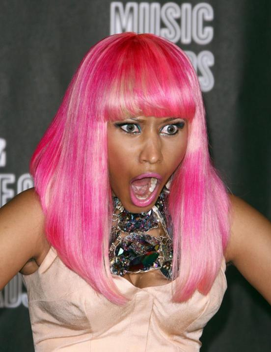 nicki minaj hairstyles 2010. pictures Nicki Minaj at her