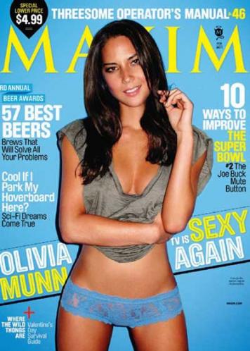 Olivia Munn for Maxim
