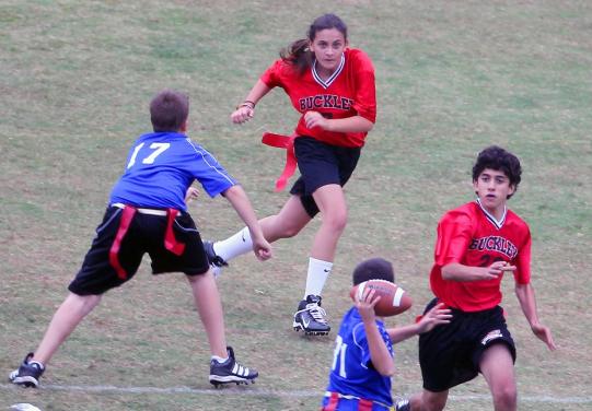 Paris Jackson, Football