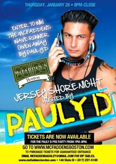 DJ PAULY D Live Get ready to beat up the beat Boston