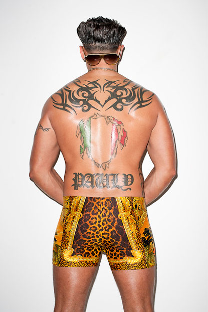 Pauly D from Jersey Shore has many tattoos Kind of gross if you ask us but