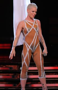 Pink on Stage