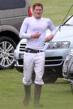 Prince Harry in Polo Attire