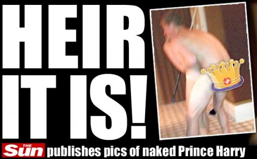 Prince Harry Naked Picture