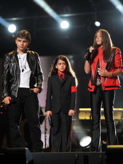 Prince, Paris, Blanket Jackson