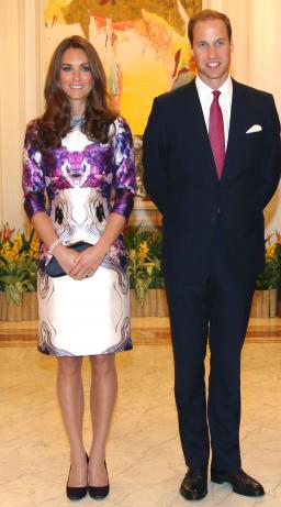 Prince William and Kate Middleton in Asia