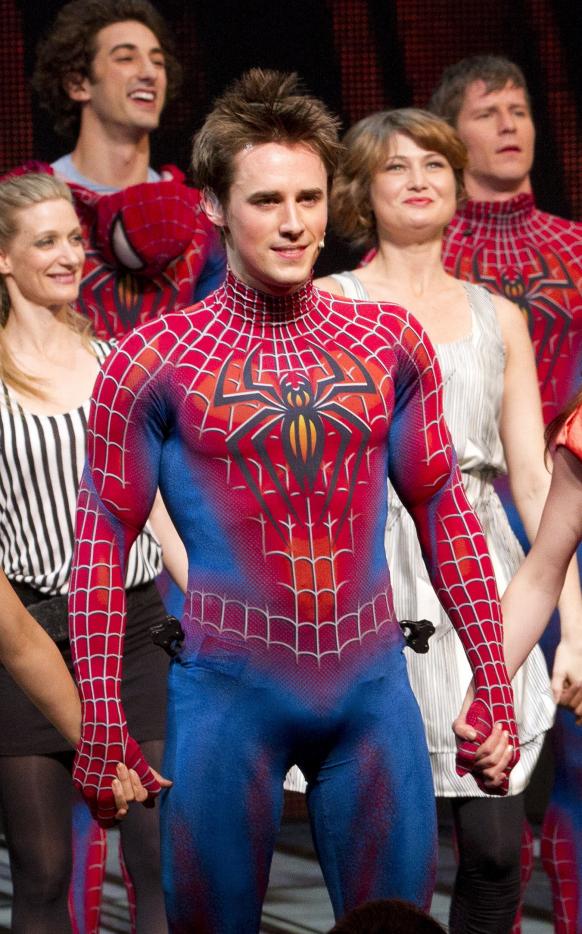 Reeve Carney stars in Broadway as Spiderman