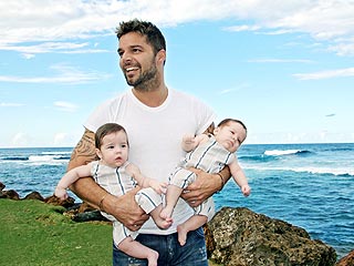 ricky martin sons