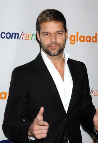 Ricky Martin on the Red Carpet