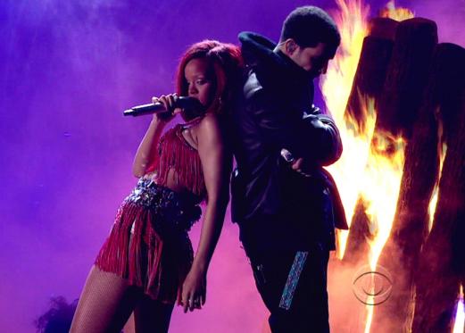 Rihanna and Drake Perform