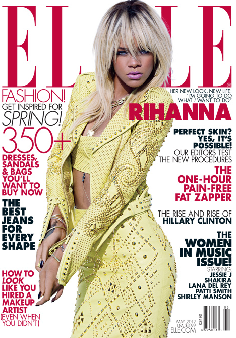 Rihanna Elle Magazine Cover