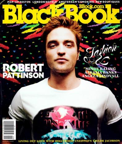 Robert Pattinson BlackBook Cover