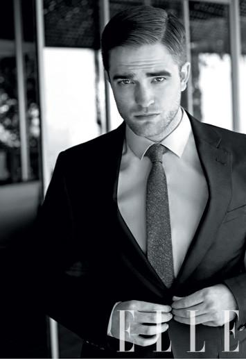 Robert Pattinson in Elle