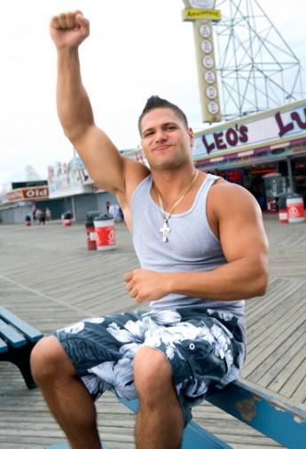 jersey shore ronnie fights mike. Ronnie From Jersey Shore