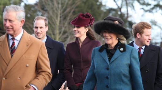 Royal Family on Christmas