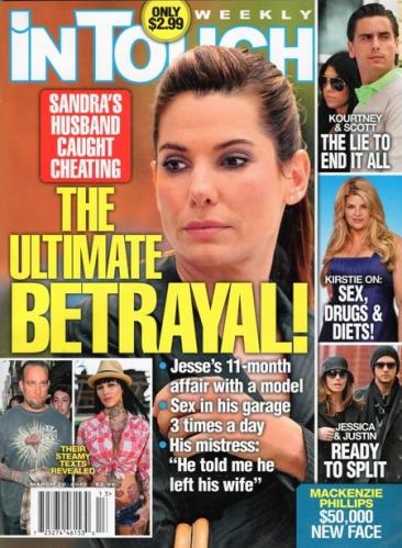 Sandra Bullock: Betrayed!