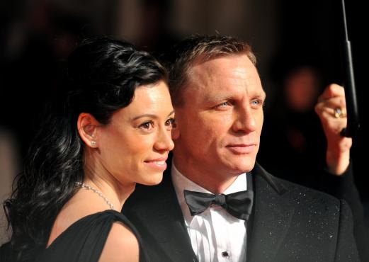 Satsuki Mitchell and Daniel Craig