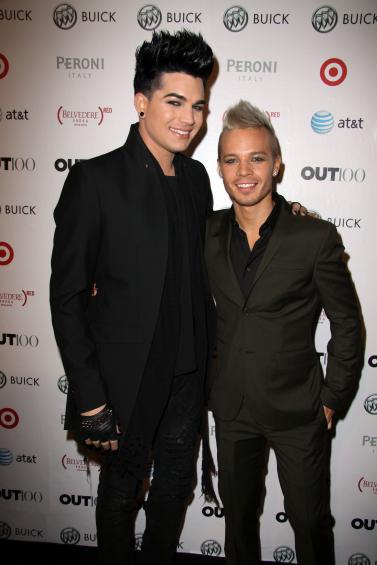 Sauli Koskinen with Adam Lambert